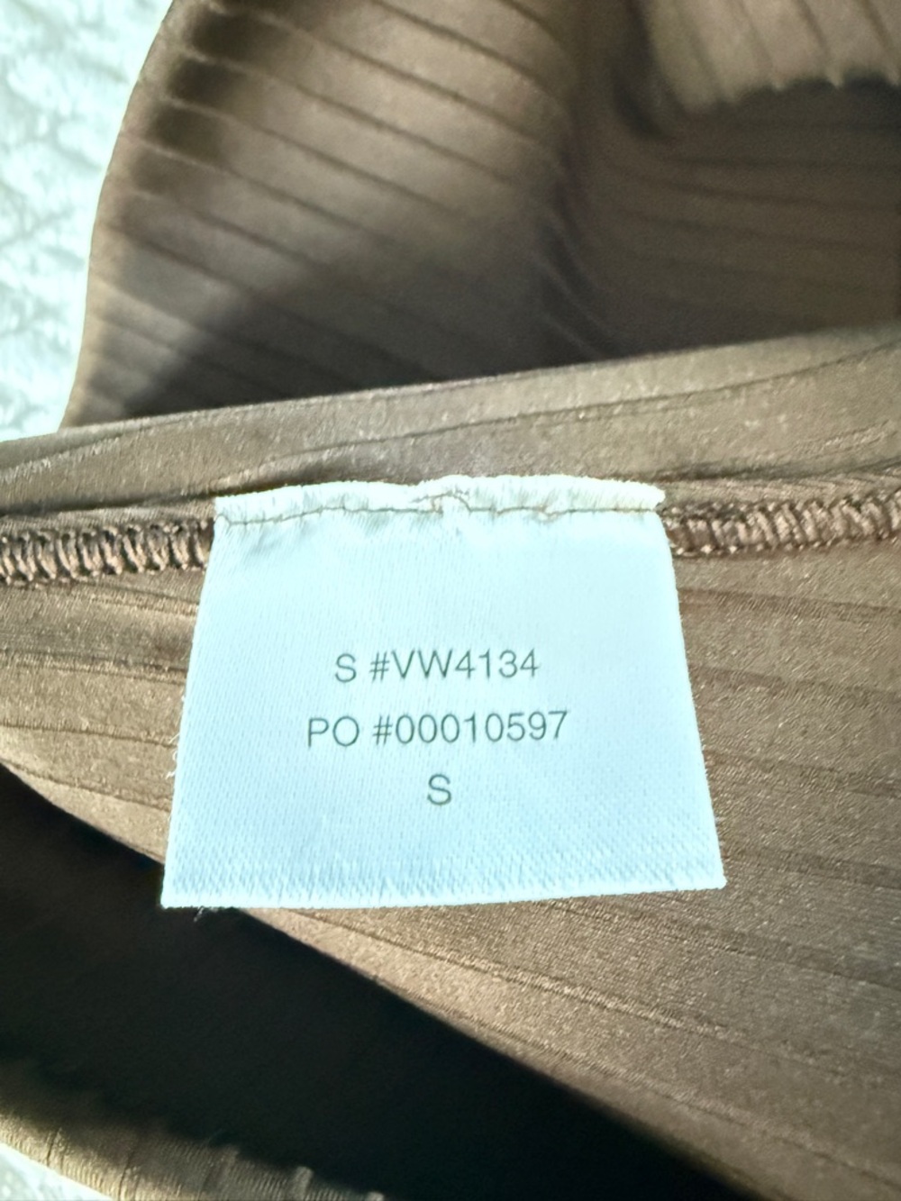 Vuori Brown Ribbed Inversion Legging - Picture 8 of 8